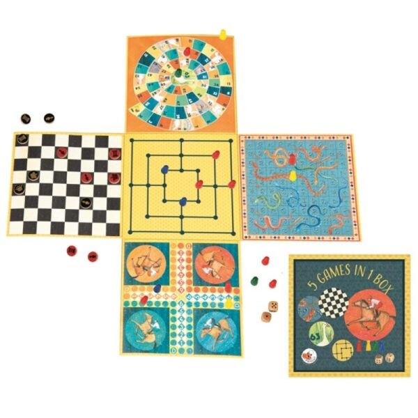 571005, Egmont toys, Συλλογή 5 σε 1 Επιτραπέζια