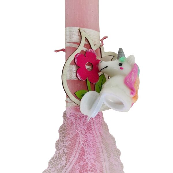 Χειροποίητη λαμπάδα lip balm μονόκερος Martinelia Cosmetics