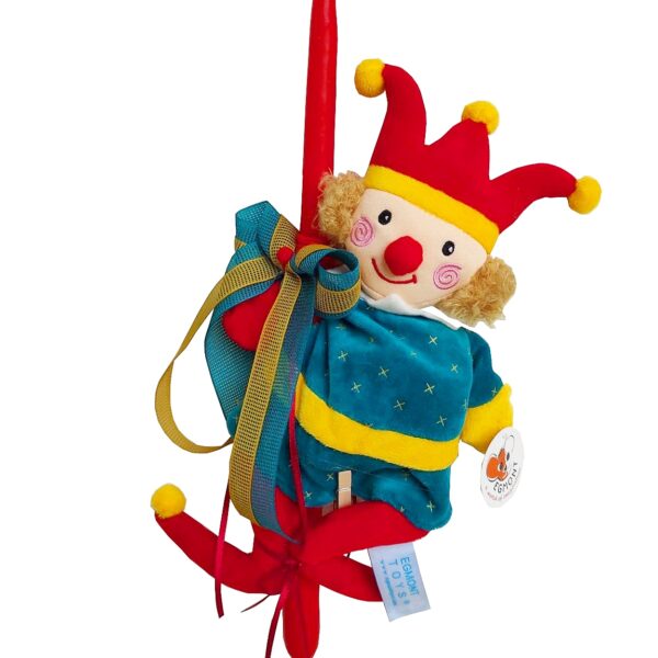 Λαμπάδα γαντόκουκλα αρλεκίνος by Egmont Toys