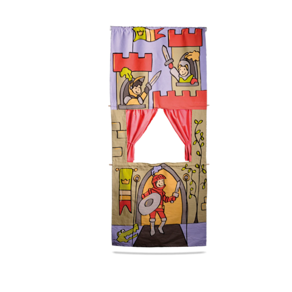 140102, Egmont Toys, Πάνινο κουκλοθέατρο, Ιππότες, 165x70