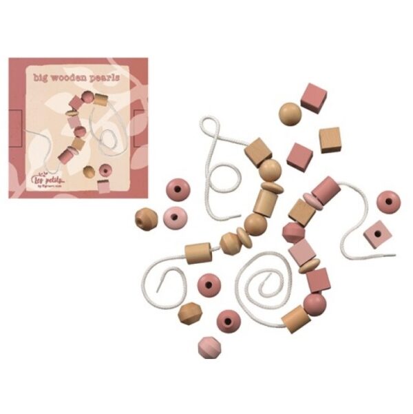 700060, Egmont toys, Μεγάλες Ξύλινες Πέρλες