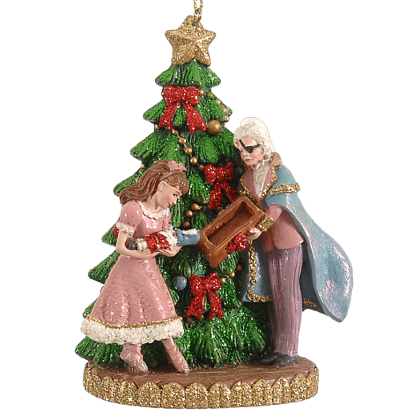 Στολίδι Κλάρα και Έλατο 11cm