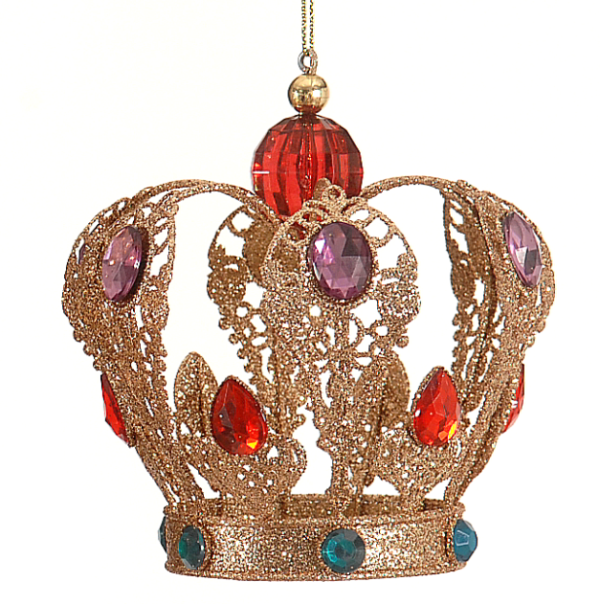 Στολίδι στέμμα Βασίλισσας 12cm