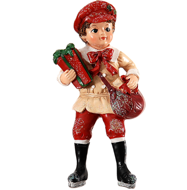 Στολίδι Dickens- αγόρι 12cm