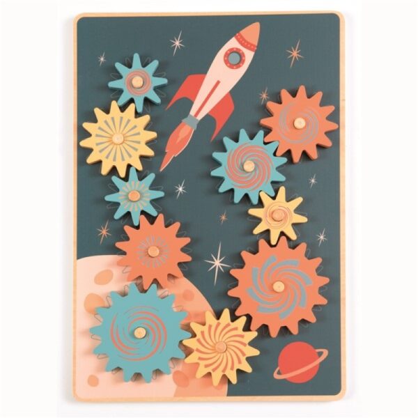 511106, Egmont toys, Ξύλινο παιχνίδι δραστηριοτήτων Space
