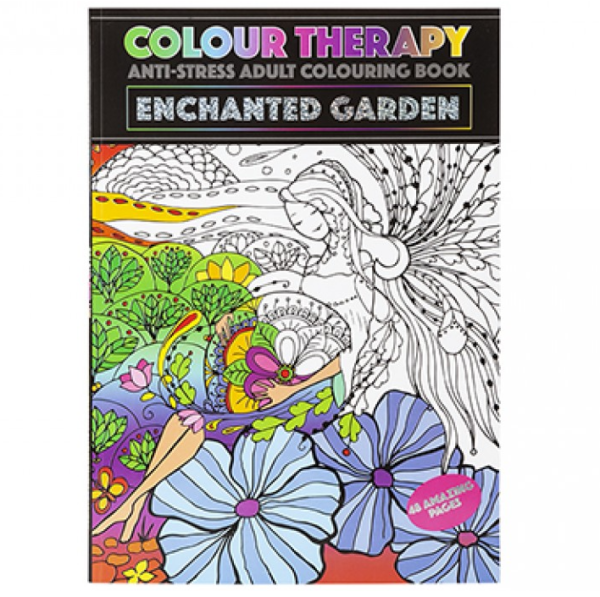 383095, PMS, Αντιστρες Βιβλίο Ζωγραφικής Garden