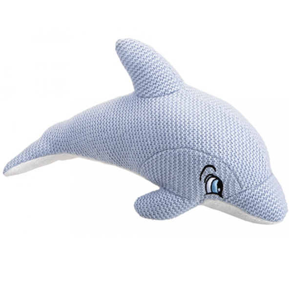 456048, PMS, Πλεκτό, γαλάζιο Δελφινάκι, 30εκ