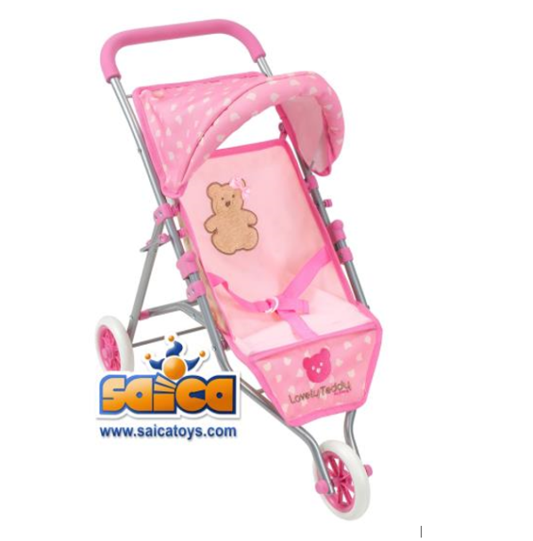 SAC6511, SAICA, Καρότσι όρθιο ροζ, Teddy