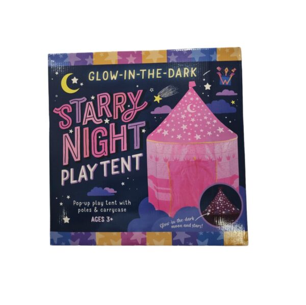 WW070, Wonderbox Workshop, Ροζ σκηνή με αστέρια που λάμπουν στο σκοτάδι