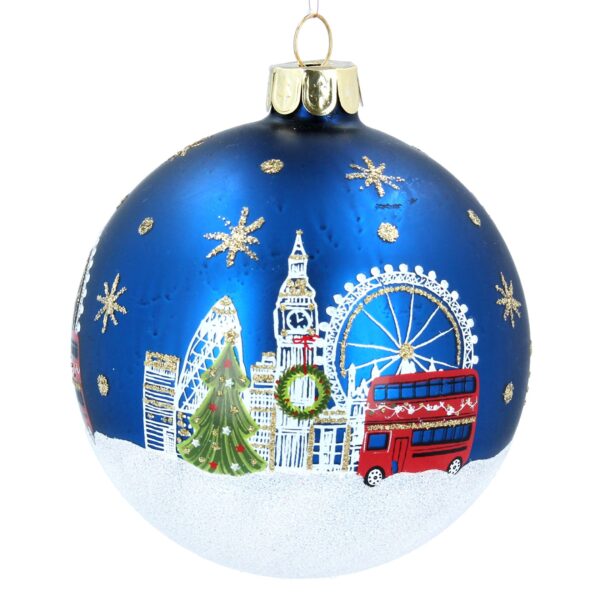 01796, Gisela Graham, Στολίδι μπάλα, μπλε, Λονδίνο