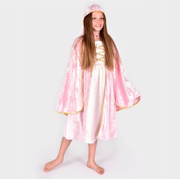 5507, Den Goda Fen, Ροζ Κάπα με Χρυσή Κορώνα, 3-8 ετών