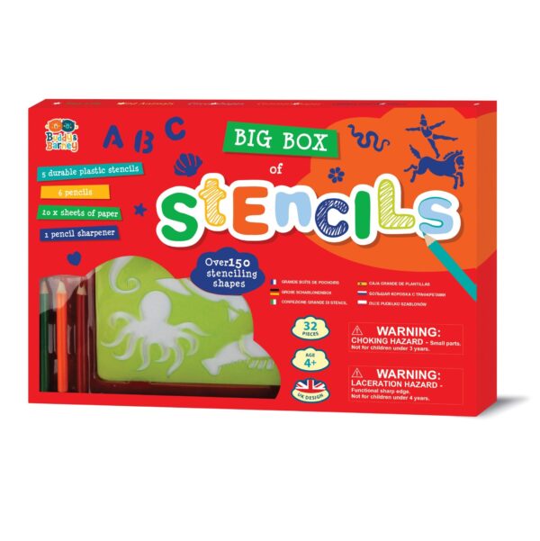 BB023, Buddy and Barney, Σετ με Στένσιλ, μεγάλο