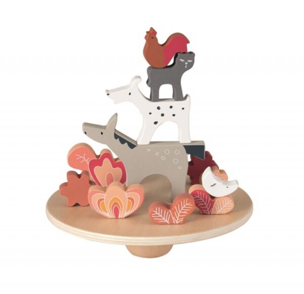 511126, Egmont toys, Παιχνίδι Stacking, Μουσικοί της Βρέμης, 20x22x5cm