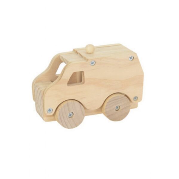 630572, Egmont Toys, Ξύλινο ασθενοφόρο DIY