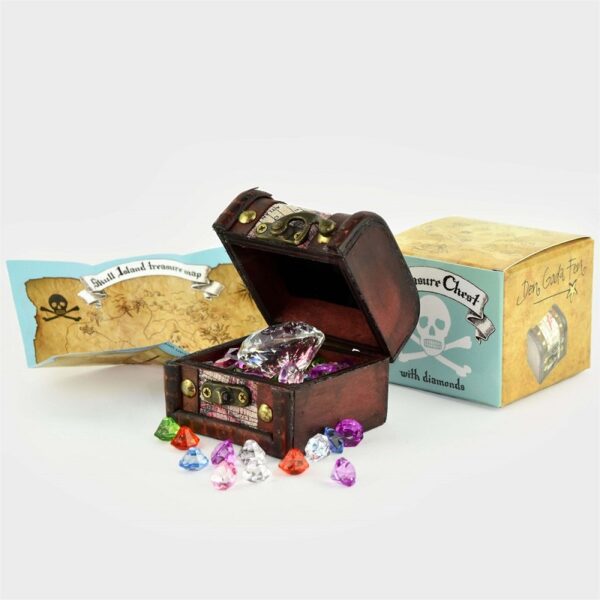 679175, Den Goda Fen, Πειρατικό σεντούκι θησαυρού με διαμάντια (37τμχ) 8cm